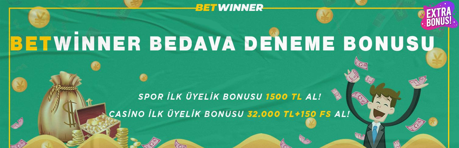 Betwinner Bedava Deneme Bonusu - Betwinner Free Bet 2024